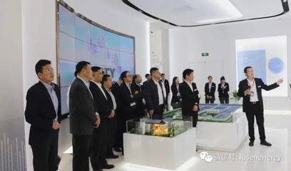 中廣核新能源總經(jīng)理李亦倫一行來(lái)訪東方日升